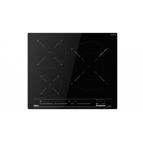 TEKA Encimera Inducción MESTREPAELLER IZC 63320 MSS BK. 112510043. 3 zonas. Negro. acabado biselado. Zona Gigante