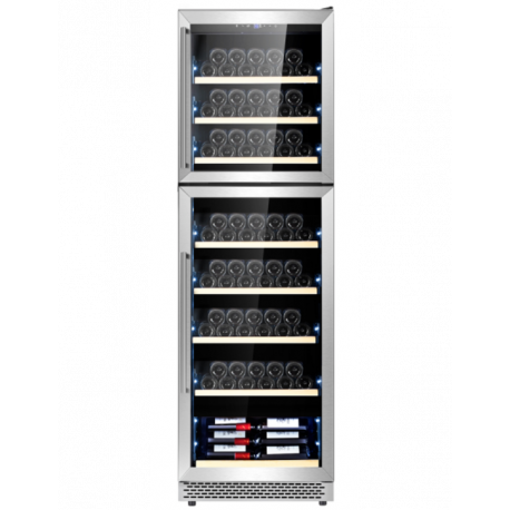 LA SOMMELIERE Vinoteca empotrable LA SOMELIERE MT166DP. 172 Botellas, Empotrable. Clase F