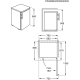 AEG Congelador Vertical , Cíclico, Inoxidable, Clase E