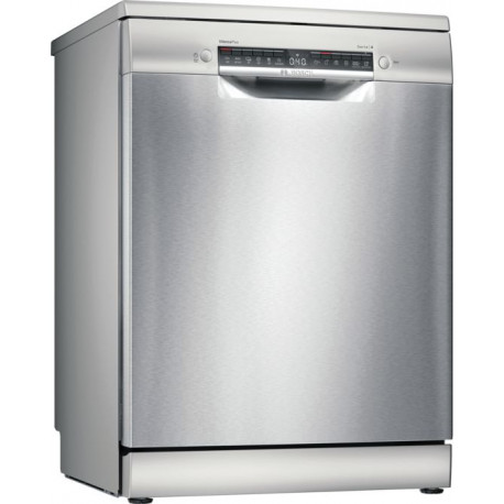 BOSCH Lavavajillas libre inst 60 cm  SMS4EMI06E , 14 cubiertos, 3ª bandeja, Inoxidable. Clase B