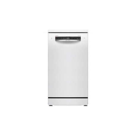 BOSCH Lavavajillas libre inst 45 cm  SPS4HMW49E , 10 cubiertos, 3ª bandeja, Blanco. Clase E