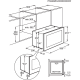 ELECTROLUX Microondas integrable  KMFD172TEW, Integrable, Con Grill, Blanco