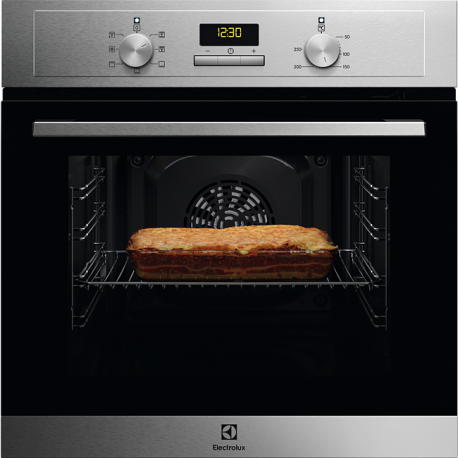 ELECTROLUX Horno multifunción  EOH3H00BX, Inoxidable,  Clase A