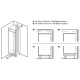 BOSCH Combi integrable  KBN96VSE0. Infinity, Solo Congelador No Frost, Integrable,