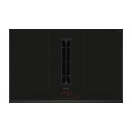 SIEMENS Campana encimera Inducción  ED851HQ26E. OLIMPO. Negro, Ancho 80 cm, 4 zonas, entre 600 y 800 m³ hora Clase B