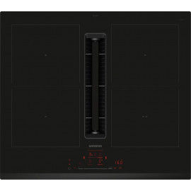 SIEMENS Campana encimera Inducción  ED631HQ26E. OLIMPO. Negro, Ancho 60 cm, 4 zonas, entre 600 y 800 m³ hora Clase B