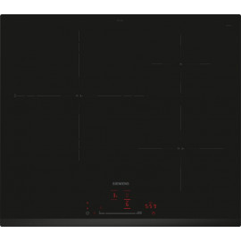 SIEMENS Encimera Inducción  EH631HDC1E. , 3 zonas, Negro, acabado biselado Zona Gigante