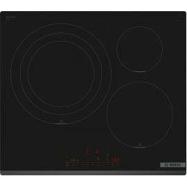 BOSCH Encimera Inducción  PID631HC1E, 3 zonas, Negro, acabado biselado