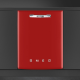 SMEG Lavavajillas Integrable. le 60 cm  STFABRD3 . 13 cubiertos. 3ª bandeja. Integrable. Clase B