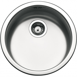 SMEG Fregadero bajo encimera  VFU43SFR. Una cubeta, Inoxidable, acabado acero. Para mueble de 50 cm
