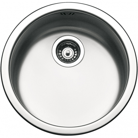 SMEG Fregadero bajo encimera  VFU43SFR. Una cubeta, Inoxidable, acabado acero. Para mueble de 50 cm