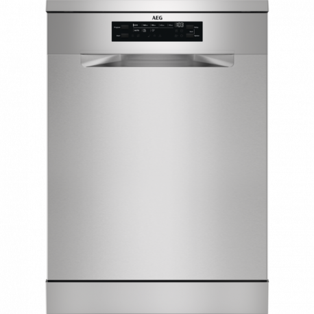 AEG Lavavajillas libre inst 60 cm  FFB64607ZM. 13 cubiertos. Inoxidable. Clase C