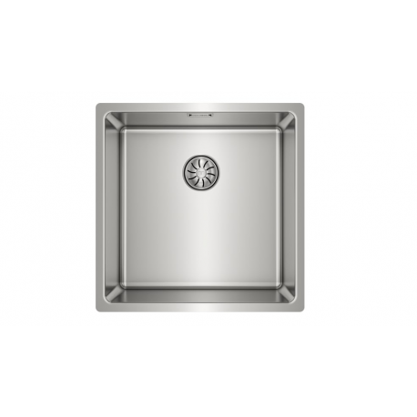 TEKA Fregadero tripe instalacion  BE LINEA RS15 40.40 PURECLEAN. 115000064. Una cubeta. Inoxidable. acabado acero. Para mueble 