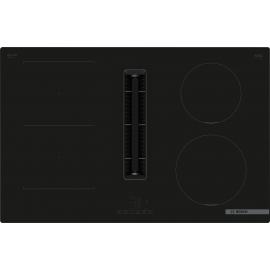 BOSCH Campana encimera Inducción  PVS811B16E. Infinity Negro, Ancho 80 cm, 4 zonas, entre 600 y 800 m³ hora
