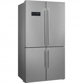 SMEG Americano Syde by Syde  FQ60XDE, No Frost, Inoxidable, Clase E