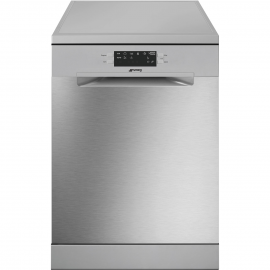 SMEG Lavavajillas libre inst 60 cm  LVS262DSX, 13 cubiertos, Inoxidable, Clase D