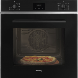 SMEG Horno multifunción  SF6400PZB, Negro, Clase A