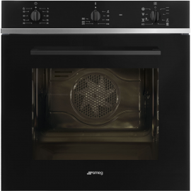 SMEG Horno multifunción  SF64M3TB, Negro, Clase A