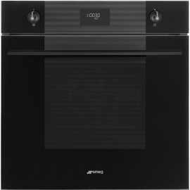 SMEG Horno multifunción  SFP6101TB3, Pirolítico, Negro, Clase A+