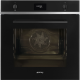 SMEG Horno multifunción  SFP6401TB, Pirolítico, Negro, Clase A+