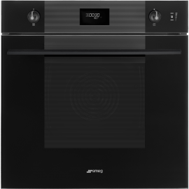 SMEG Horno multifunción vapor  SO6101S2B3, Negro, Clase A+