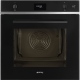 SMEG Horno multifunción vapor  SO6401S2B, Negro, Clase A+