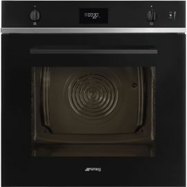 SMEG Horno multifunción vapor  SO6401S2B, Negro, Clase A+