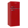 FAGOR Frigorífico 2 puertas  3FFV1455R, Cíclico, Rojo, Clase E