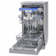 FAGOR Lavavajillas libre inst 45 cm  4LVF435ADX, 10 cubiertos, 3ª bandeja, Inoxidable Clase C