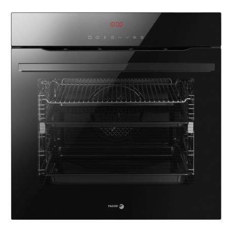 FAGOR Horno multifunción  8H760TCN, Pirolítico, Negro, Clase A+