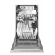 FAGOR Lavavajillas integrable 60 cm  4LVF622IT, 12 cubiertos, Clase E