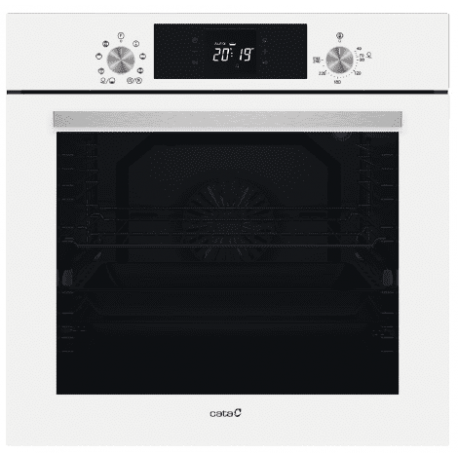 CATA Horno multifunción  07001010. HORNO, MDS 8008 WH, Pirolítico, Blanco,