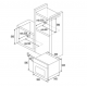 CATA Horno multifunción  07001010. HORNO, MDS 8008 WH, Pirolítico, Blanco,