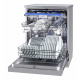 FAGOR Lavavajillas libre inst 60 cm  4LVF635X, 14 cubiertos, 3ª bandeja, Inoxidable.Clase E