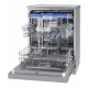FAGOR Lavavajillas libre inst 60 cm  4LVF635X, 14 cubiertos, 3ª bandeja, Inoxidable.Clase E