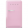 SMEG Frigorífico 1 puerta  FAB10RPK6. Cíclico. Rosa. Clase E