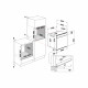 WHIRLPOOL Horno multifunción  W6 OM4 4PBS1 P. Pirolítico, Inoxidable. Clase A