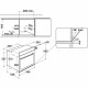 WHIRLPOOL Horno multifunción  W6 OS4 4S1 H BL. Negro. Clase A