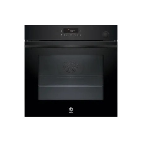 BALAY Horno multifunción vapor 3HA5829N3, Pirolítico, Negro, Clase A+