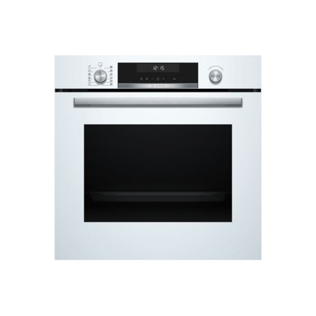 BOSCH Horno multifunción  HBG578EW7. Pirolítico, Blanco, Clase A+