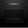 BOSCH Horno multifunción  HBG536EB3. Negro, Clase A+