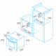 EDESA Horno multifunción  EOE-7050 FWH. 921270259. Blanco, Clase A