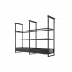 ELICA Campana techo  OPEN SUITE SUPERIOR BL MAT/F/160. PRF0166771A. Negro, Más de 90 cm, Clase A
