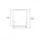 TEKA Frigorífico 2 puertas  FRIGORIFICO RTF 13630 WH BLANCO.113380005. Cíclico, Blanco, Clase E