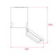 TEKA Frigorífico 2 puertas  FRIGORIFICO RTF 13630 WH BLANCO.113380005. Cíclico, Blanco, Clase E