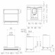 ELICA Campana Integrada   BOXIN ADV PLUS @ IX/A/90. PRF0195520. 90 cm, Integrable,. Clase A