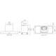 ELICA Campana Integrada   HIDDEN 2.0 BL MAT/A/52. PRF0197740. 60 cm, Integrable,. Clase B