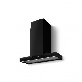 ELICA Campana decorativa  HAIKU DRY @ BLRO/A/90. PRF0197397. 90 cm, Negro,. Clase A+