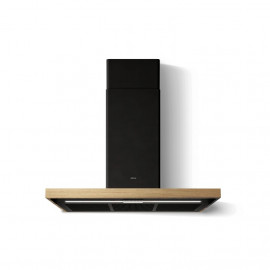 ELICA Campana decorativa  BIO BLRO/A 90 ROVERE. PRF0200562. 90 cm, Negro,. Clase A++