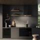 ELICA Campana decorativa  BIO BLRO/A 90 ROVERE. PRF0200562. 90 cm, Negro,. Clase A++